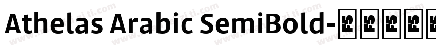 Athelas Arabic SemiBold字体转换